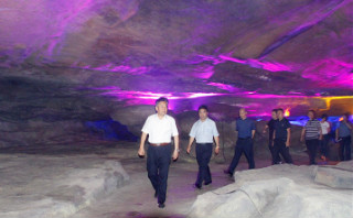 陈延荣来平调研驷马水乡大峡谷旅游产业发展情况 陈延荣来平调研驷马水乡大峡谷旅游产业发展情况