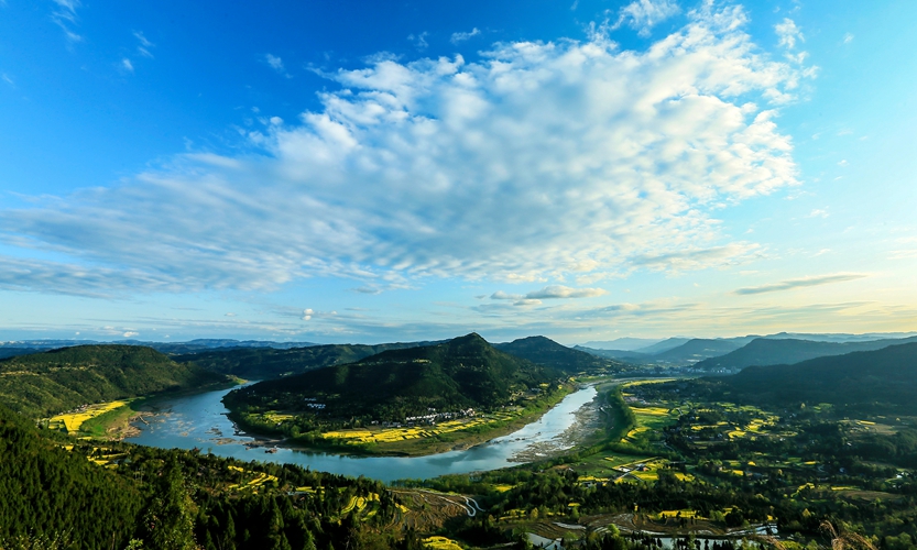 田园风光,水乡平昌